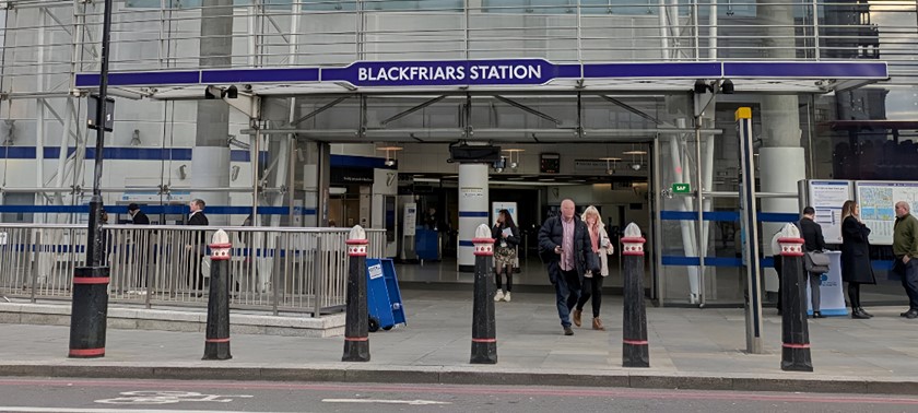 London Blackfriars Railway Station