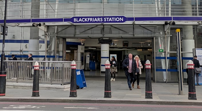 London Blackfriars Railway Station