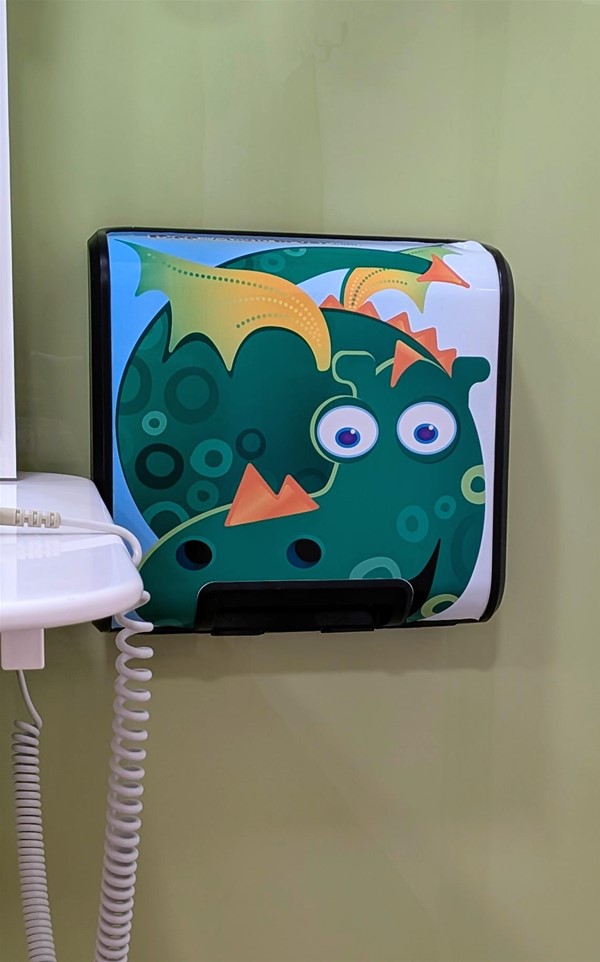 Image of dragon hand dryer