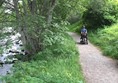 Scooting along the path