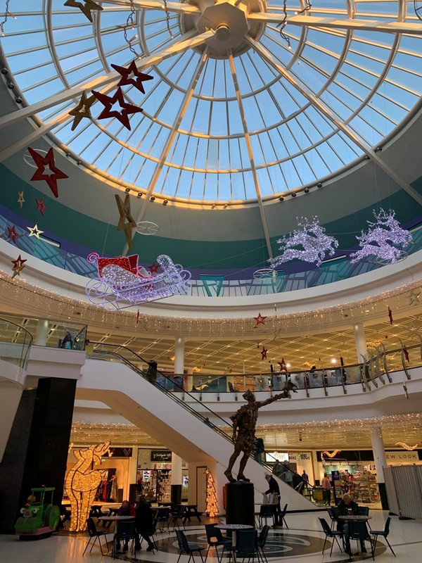 Eastgate Shopping Centre roof