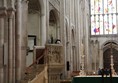 Cat on the pulpit