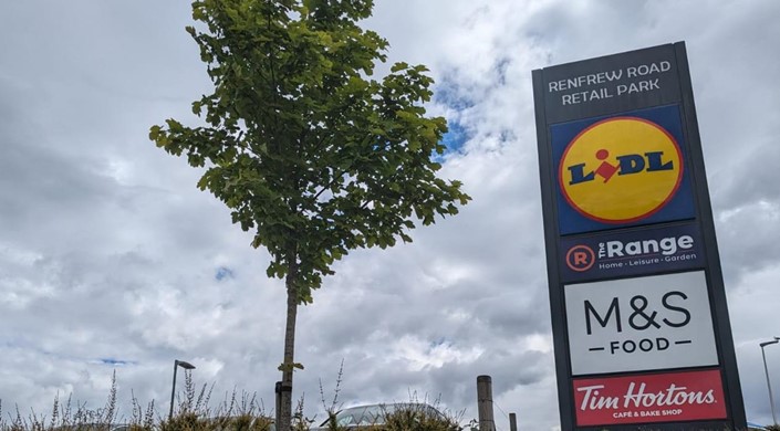 Renfrew Road Retail Park