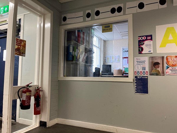 Image of the reception area.