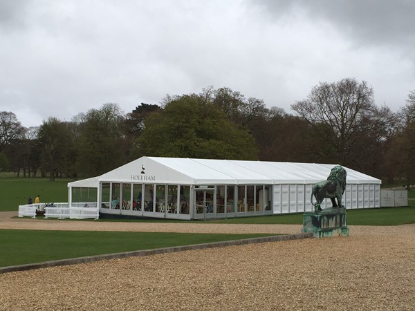 Picture of Holkham Hall temporary cafe