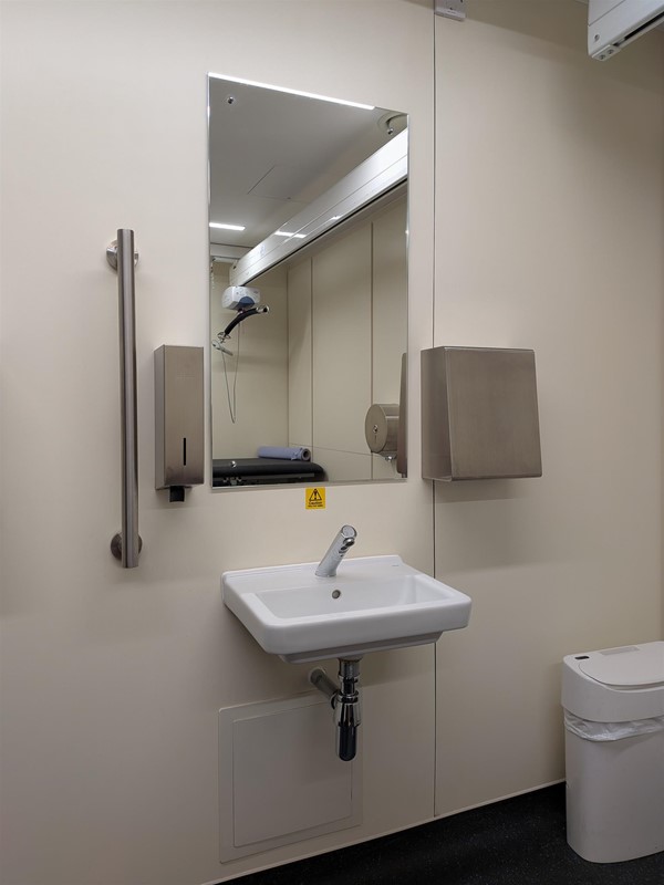 image of sink in Changing Places toilet