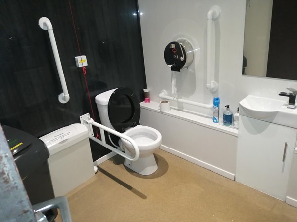 Picture of Cucina's accessible toilet