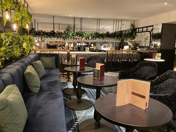 Image of bar tables