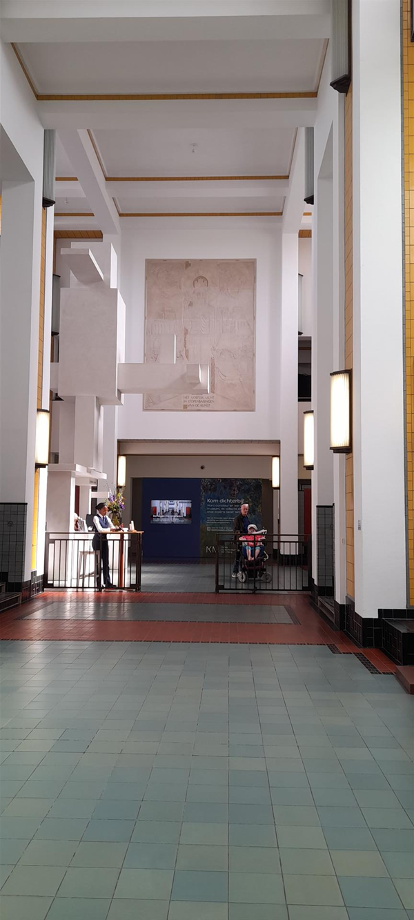 Image of a high lobby area