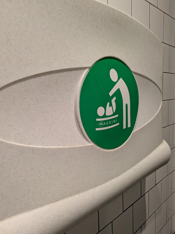 Image of baby change table