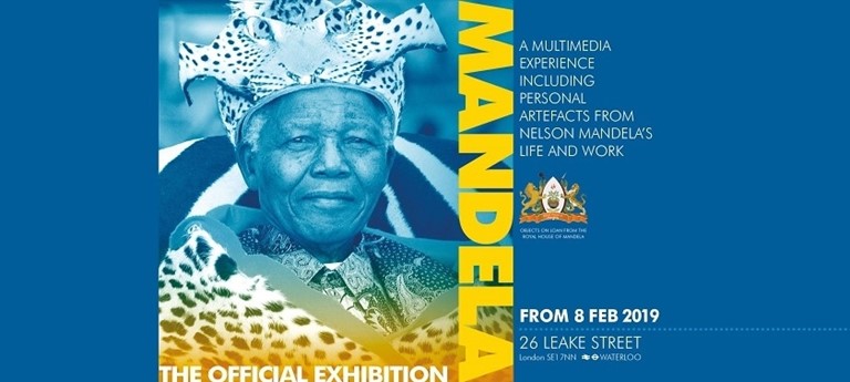 Nelson Mandela: The Official Exhibition at 26 Leake Street Waterloo
