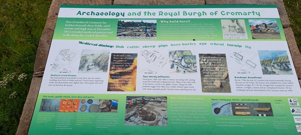 Picture of Reeds Path Loop info board