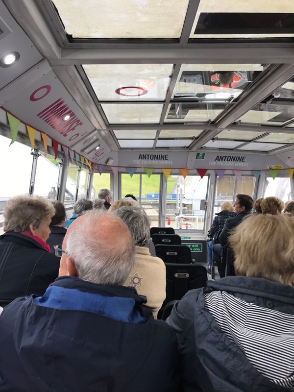 On the boat