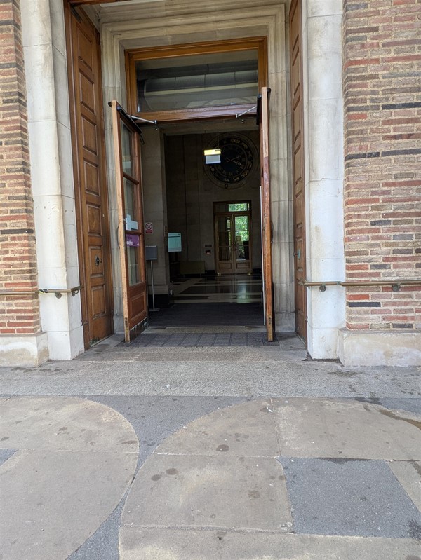 Image of entrance at the front door
