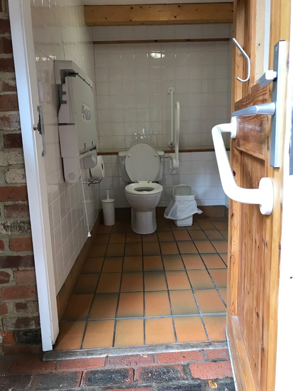 Picture of Bricks Restaurant's accessible toilet