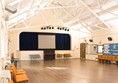 Large Hall with Stage. Stage is not accessible for Wheelchair Users.