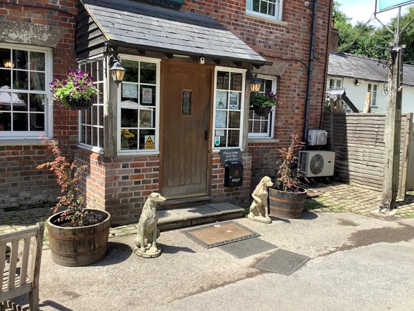 Picture of a pub door