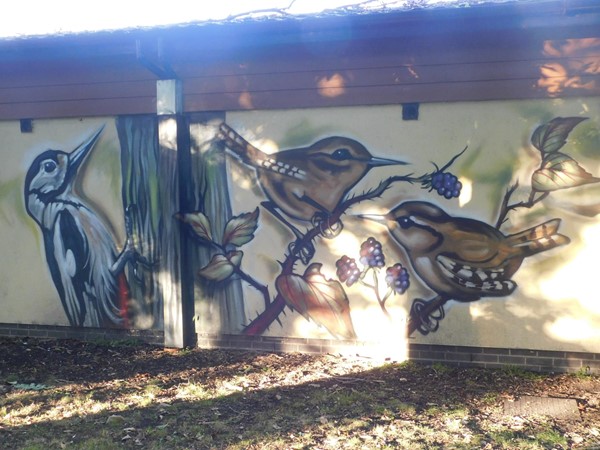 Picture of a Mural at Ridley Park, Blyth
