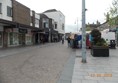 This is a photo looking from the Nationwide towards Coatbridge Fountain