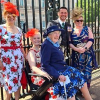 The Not Forgotten Association Garden Party 2022 hosted by Princess Anne at Buckingham Palace.
