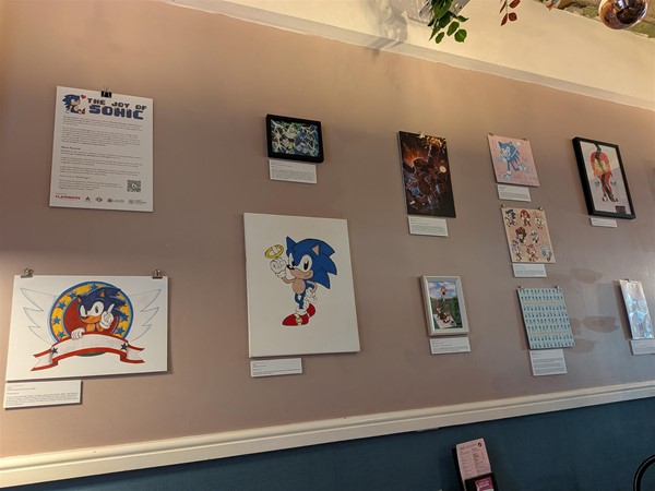 image of the art exhibit