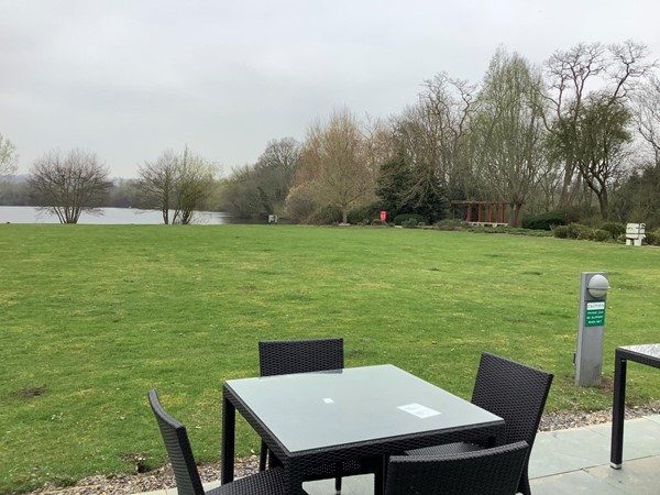 Outdoor seating area