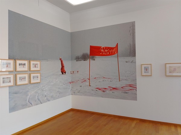 Image of a painting on a wall