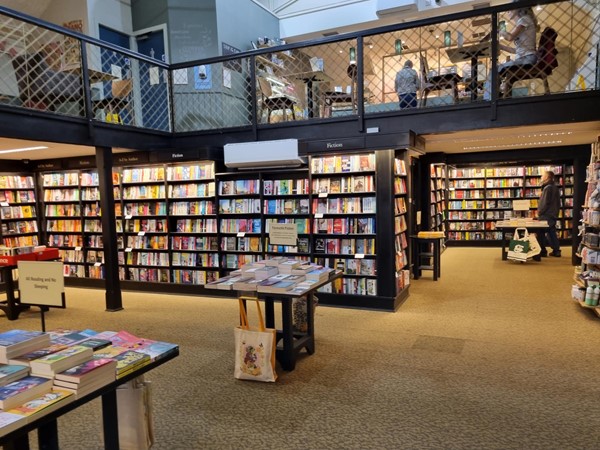 Inside the shop