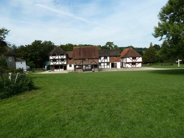 Picture of Weald and Downland  open Air Museum - View of the market square