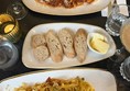 Image of three plates with food on them