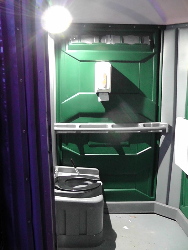 Picture of accessible portaloo