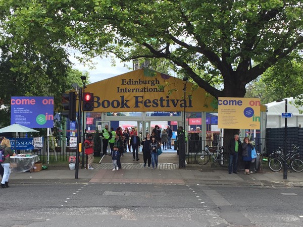 Book festival entrance