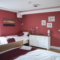 Bedroom 1 with Ceiling Track Hoist