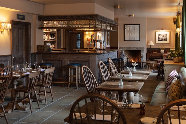 Bar and dining area