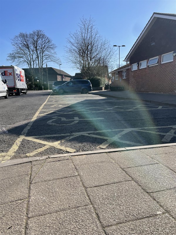 Nearby accessible parking