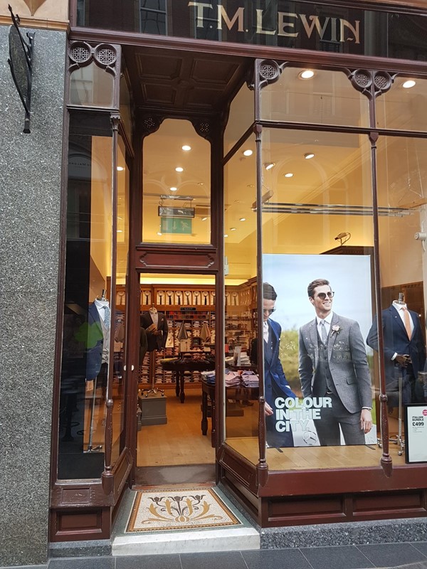 Fancy Tailors, but you can't get in with a wheelchair