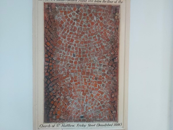 Artwork at the venue.