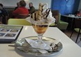 My Dentist Delight ice cream sundae