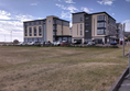 A modern hotel close to the promenade at the northern end of Ramsey.