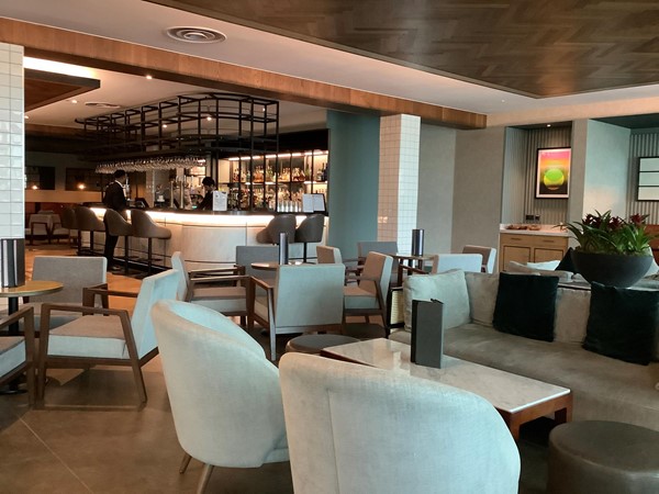 Hotel Dining room showing tables and chairs