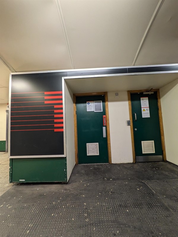 Image of door to the accessible toilet
