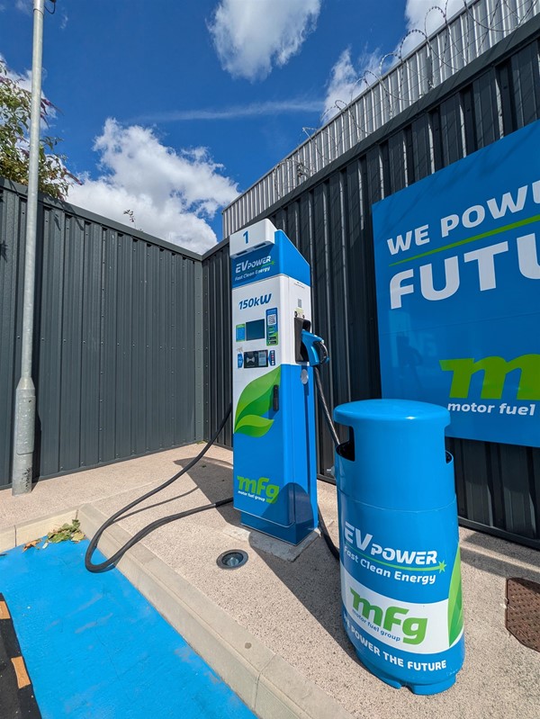 Image of EV charging bay