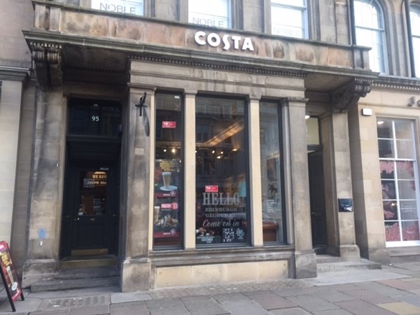 Costa Coffee, George Street, Edinburgh