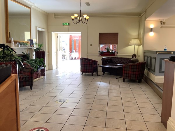 7 reception area