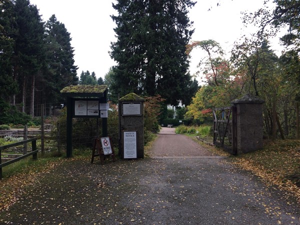 Entrance to The Potting Shed and Garden.