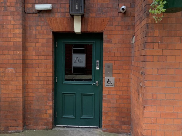 Accessible entrance to venue.