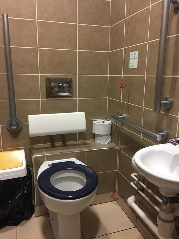 An accessible way to spend a penny.