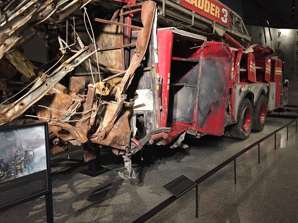 Picture of 911 Museum and Memorial - Fire truck on display