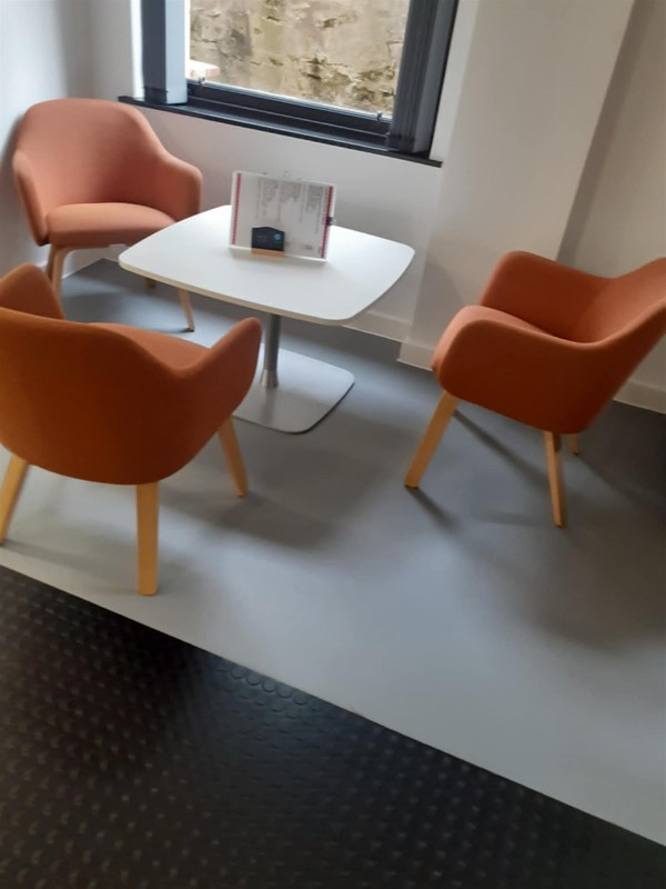 One group of chairs, quite comfortable