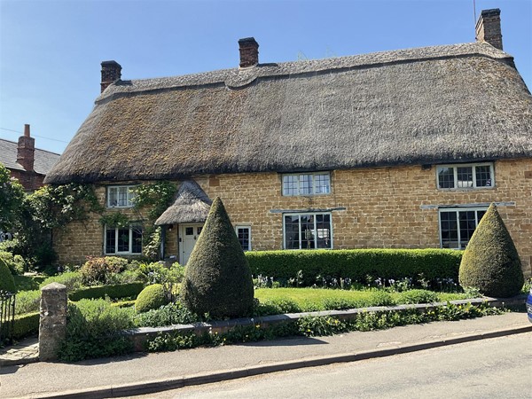 Image of a thatched house